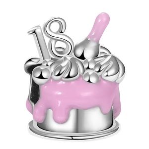 Linx 18th Birthday Cake Charm